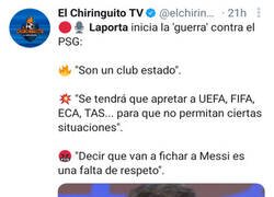 Enlace a Cuidado con provocar al PSG