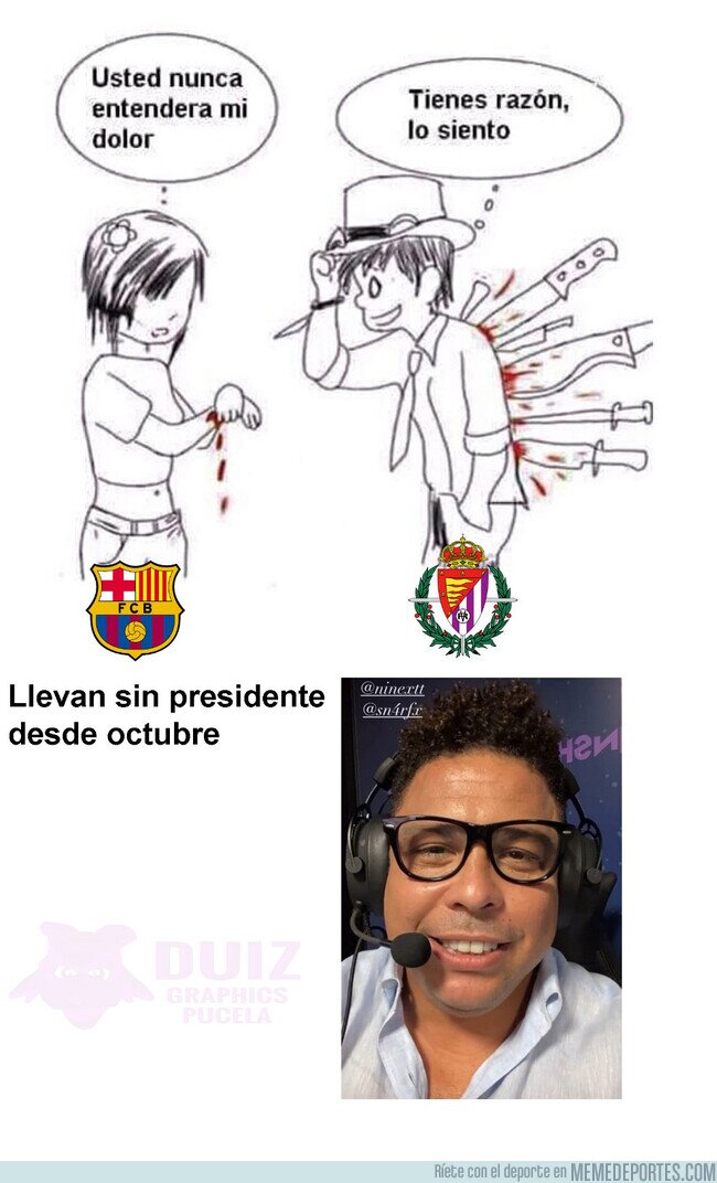 1126567 - Para presidente ausente, el Valladolid tiene más que suficente