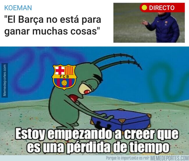 1126600 - El Barça no está para nada...