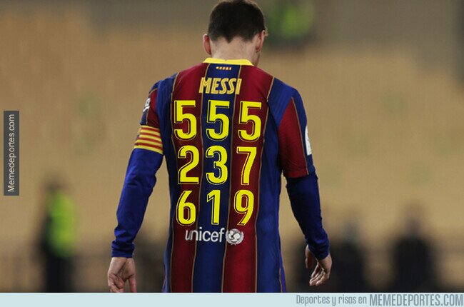 1126751 - El nuevo dorsal de Leo Messi