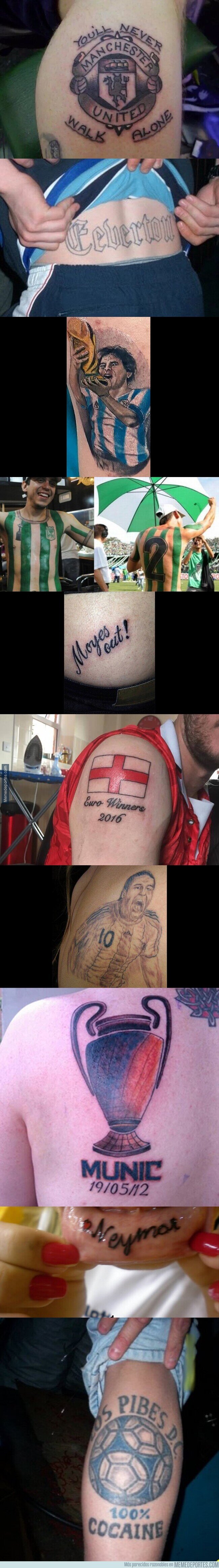 1126837 - Una pequeña lista de los peores tatuajes de fanáticos futboleros