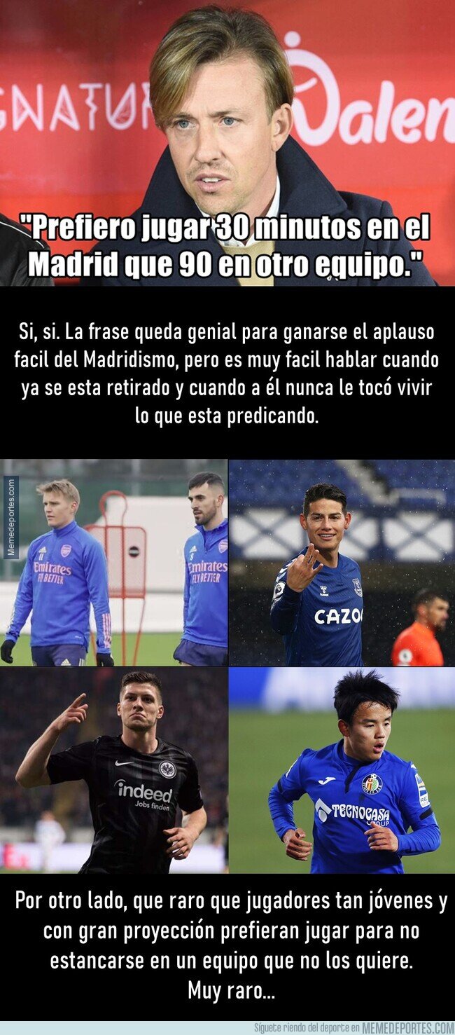 1126852 - La meada fuera de Tiesto de Guti criticando a los que prefieren jugar fútbol