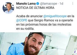 Enlace a Sergio Ramos, el cirujano