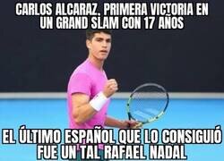Enlace a La perla del tenis español, Carlos Alcaraz