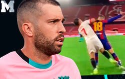 Enlace a El Barça la lía por completo al publicar este tuit después de que el árbitro no pitase penalti en el partido frente al Sevilla