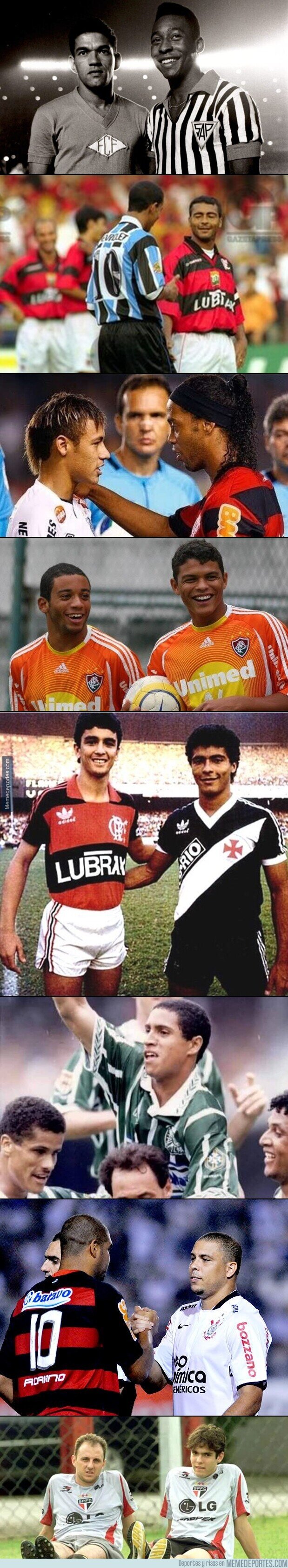 1127634 - Algunas coincidencias de brasileños cuando estaban en su liga.