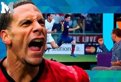 Enlace a No tiene desperdicio: La anécdota de Rio Ferdinand y lo mal que lo pasó intentando marcar a Messi