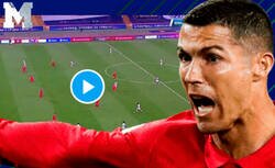 Enlace a El robo increíble que le hicieron a Cristiano anulándole este gol en el último minuto que daba la victoria a Portugal