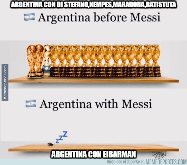 1131187 - Pero Messi tiene más ligas y supercopas
