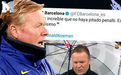 Enlace a El Barça vuelve a hacer el ridículo con este detalle que ha hecho en Twitter y que el madridismo se está riendo