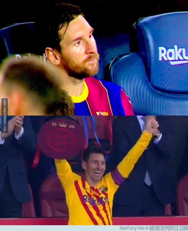 1132972 - Los rostros de Messi esta temporada
