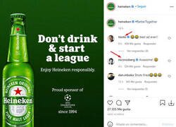 Enlace a El anuncio de Heineken aprovechando el revuelo de la SuperLiga