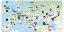 Enlace a La distancia geográfica entre los equipos de la MLS si estuvieran en Europa. Brutal.