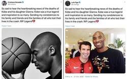 Enlace a Como olvidar cuando Figo y Cristiano escribieron el mismo mensaje de pésame sobre Kobe...