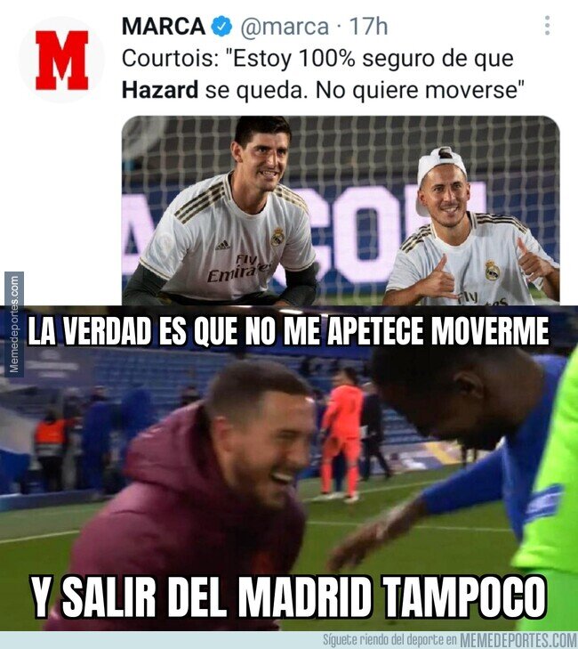 1136993 - Hazard no es muy de moverse