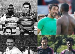 Enlace a Buffón estuvo en dos generaciones distintas. Un privilegiado.