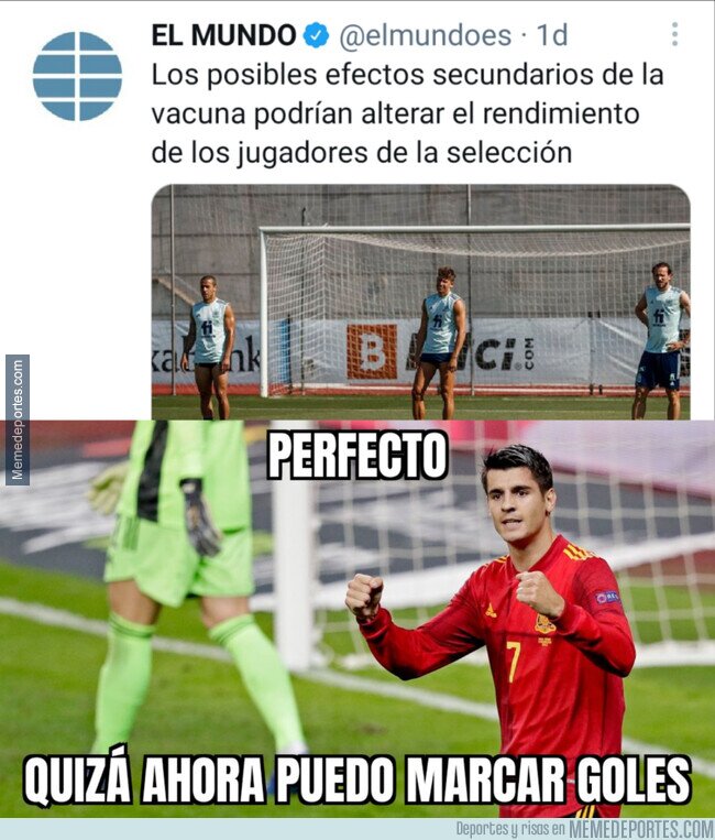 1137192 - Morata podría ver alterado su rendimiento