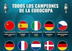 Enlace a Todos los campeones de la Eurocopa