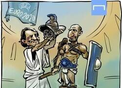 Enlace a Italia sale victoriosa del partido inaugural