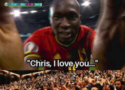 Enlace a La dedicatoria de Lukaku a su compañero Eriksen