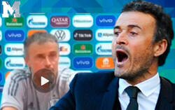 Enlace a Luis Enrique se cachondea de un periodista tras hacerle esta pregunta sobre el portero titular de España