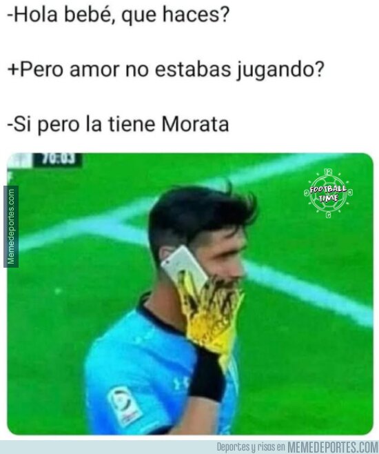1137619 - Pero... ¡¡está jugando Morata!!