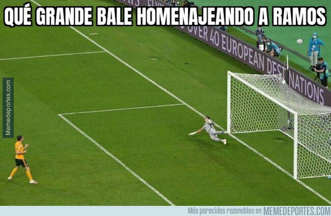 1137621 - Bale sí que sabe como despedir a su capitán