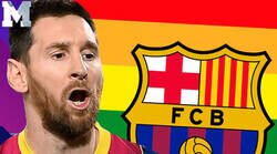 Enlace a El Barça muestra 'orgullo y respeto' por el movimiento LGTBI+ y los neandertales no tardan en salir con estas lamentables respuestas