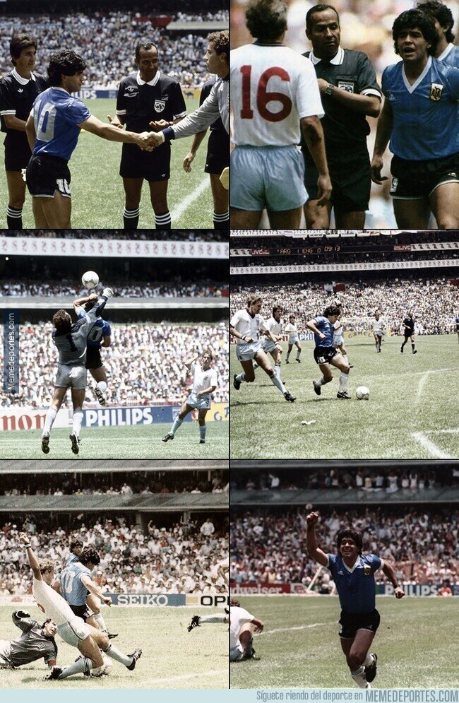 1137992 - Hoy hace 35 años se jugó un partido de fútbol que quedó para la historia