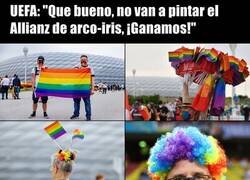 Enlace a Ganó la UEFA... o no