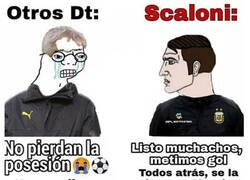 Enlace a La pizarra de Scaloni