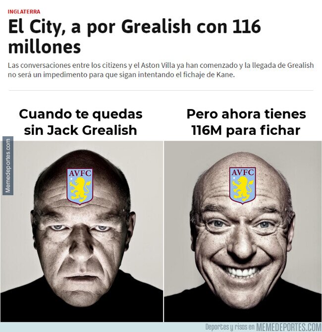 1138221 - Las dos caras del Aston Villa tras perder a Grealish