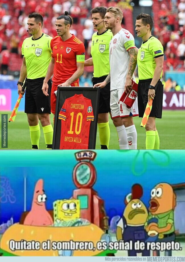 1138289 - El gran gesto de Gales con Eriksen