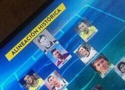 Enlace a Esta alineación casi me provoca un derrame