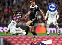 Enlace a De Jong en LaLiga vs De Jong en la Euro