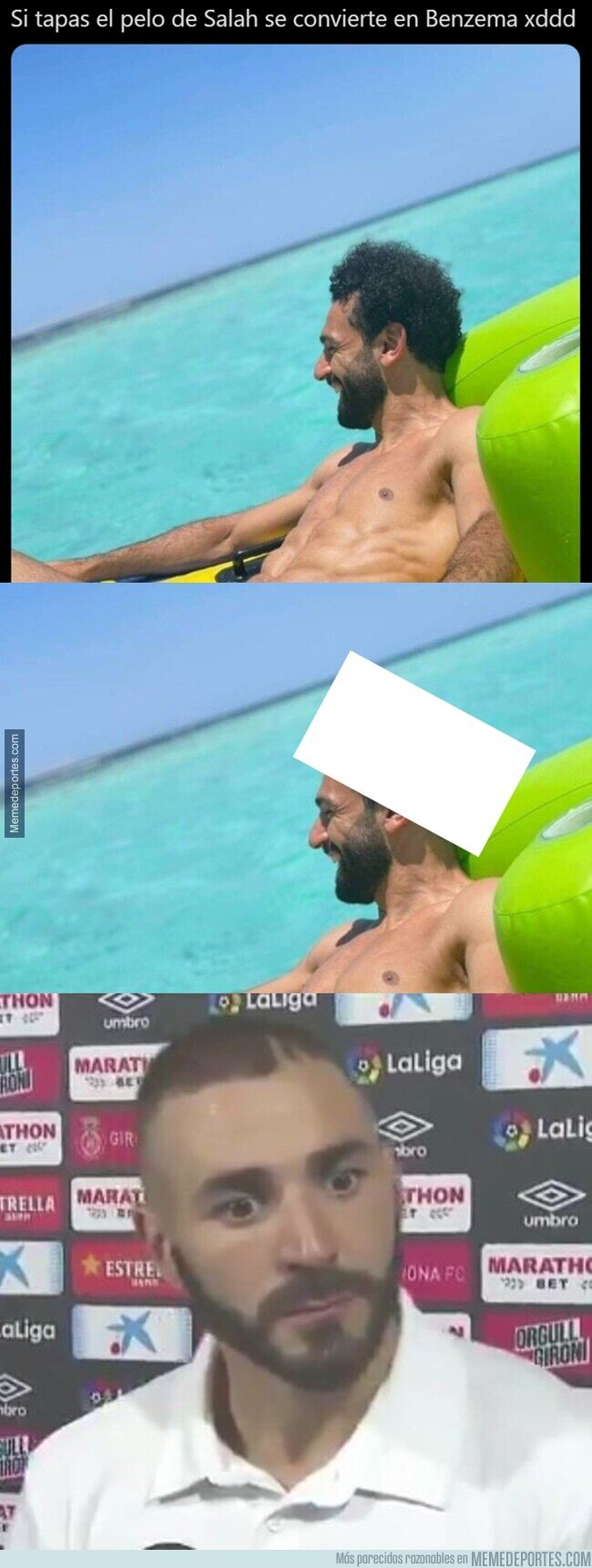 1138439 - Todo el mundo se está riendo con este detalle de la foto de Salah en vacaciones que está haciendo explotar cabezas