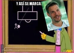 Enlace a Morata no afina puntería