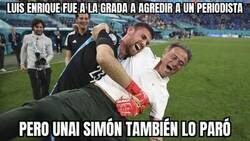 Enlace a Unai Simón lo para todo