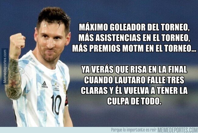 1138928 - La historia de Messi con Argentina. Nadie puede negar que él cumple su parte. Nadie.