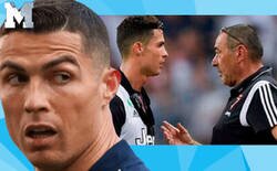 Enlace a Atención al recadito de Sarri a Cristiano, que deja entrever que esto sobre el futbolista portugués