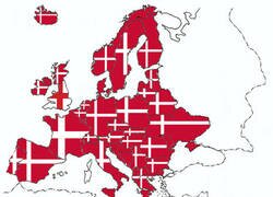 Enlace a A quienes apoyan los equipos europeos entre Inglaterra y Dinamarca
