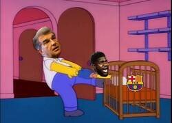 Enlace a Un aferrado Umtiti