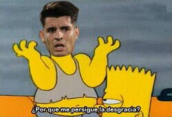 Enlace a Morata siempre termina siendo el villano
