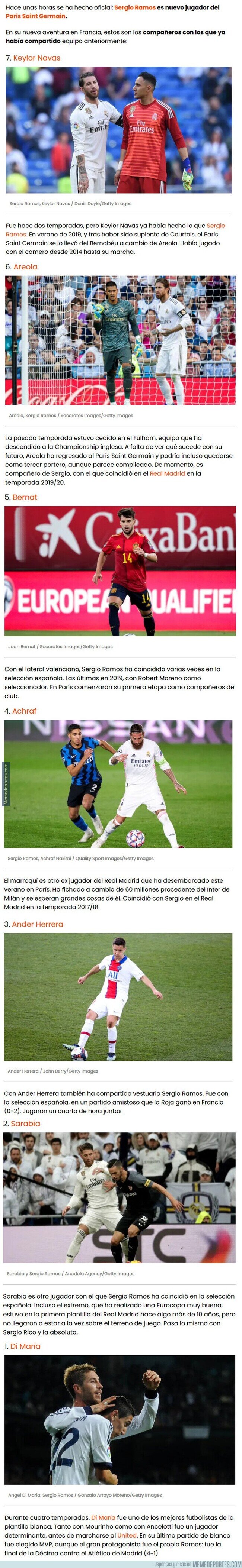 1139234 - Estos son los futbolistas del Paris Saint Germain que ya saben lo que es jugar con Sergio Ramos