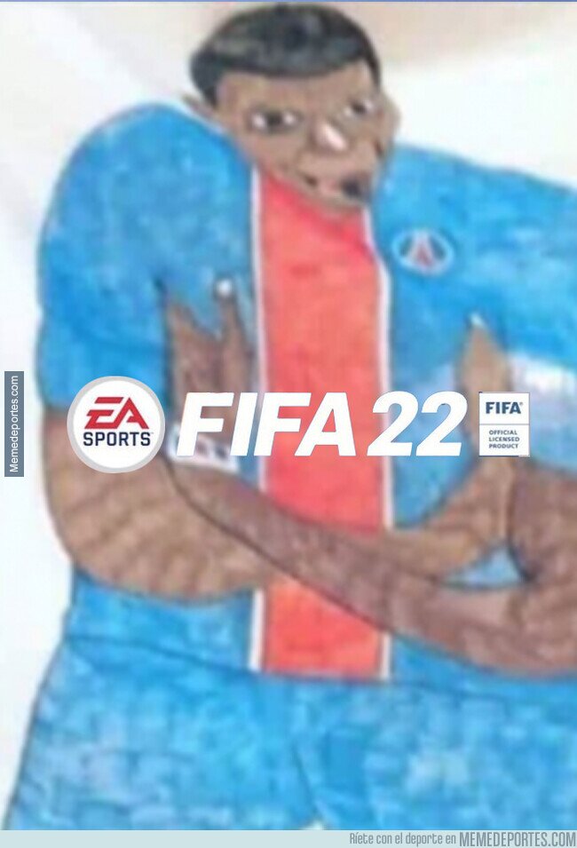1139338 - Ha quedado guapa la nueva portada del FIFA con Mbappé