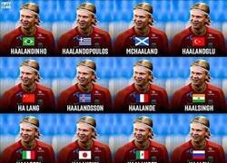 Enlace a Si Haaland no fuera Noruego