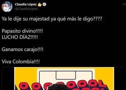 Enlace a La alcaldesa de Bogotá no se guarda nada frente a Luis Diaz
