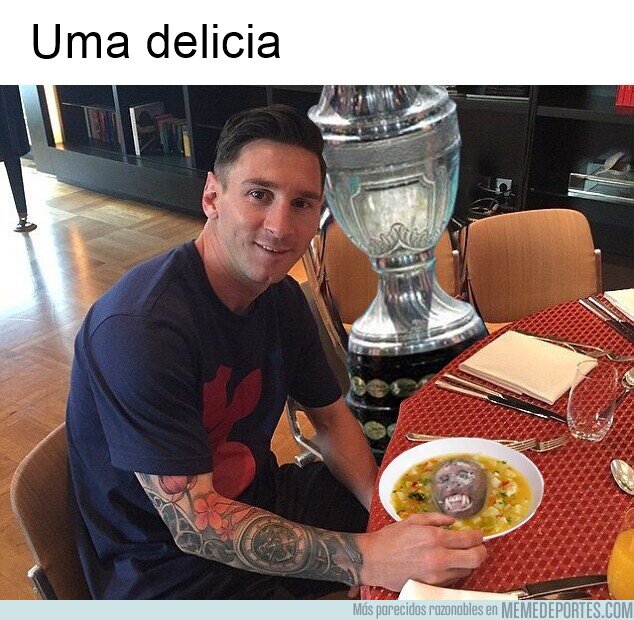 1139561 - El desayuno de Messi esta mañana