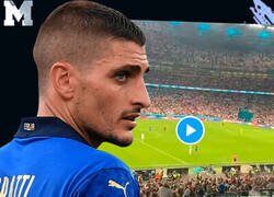 Enlace a Este es el espontáneo que la UEFA no quiso enfocar en la final de Eurocopa y que ridiculizó a todos los vigilantes del campo