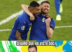 Enlace a La emoción de Jorginho